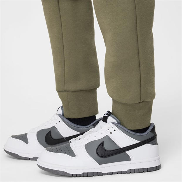 Medium Olive - Nike - Sportswear Tech Fleece Big Kids' Pants