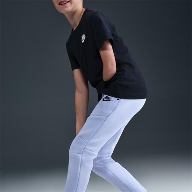 Ghost/Black/Bla - Nike - Sportswear Tech Fleece Big Kids' Pants