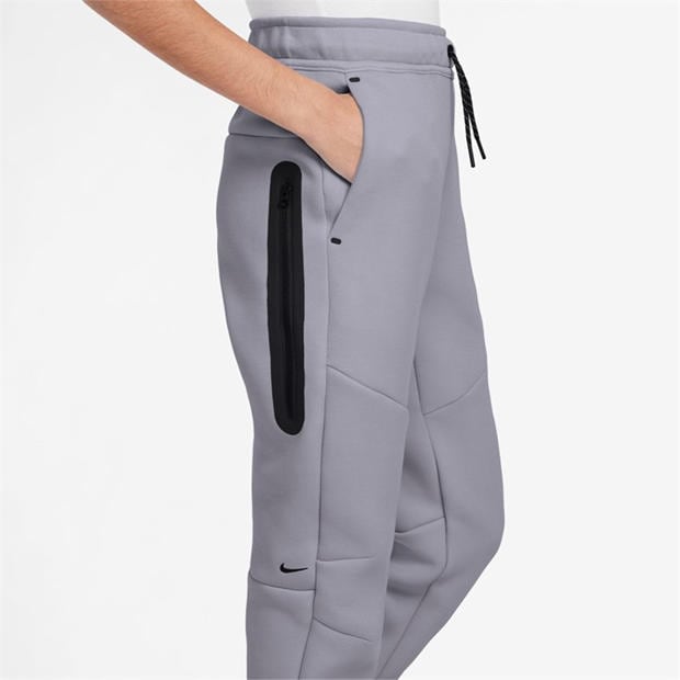 Steel/Blue - Nike - Sportswear Tech Fleece Big Kids' Pants
