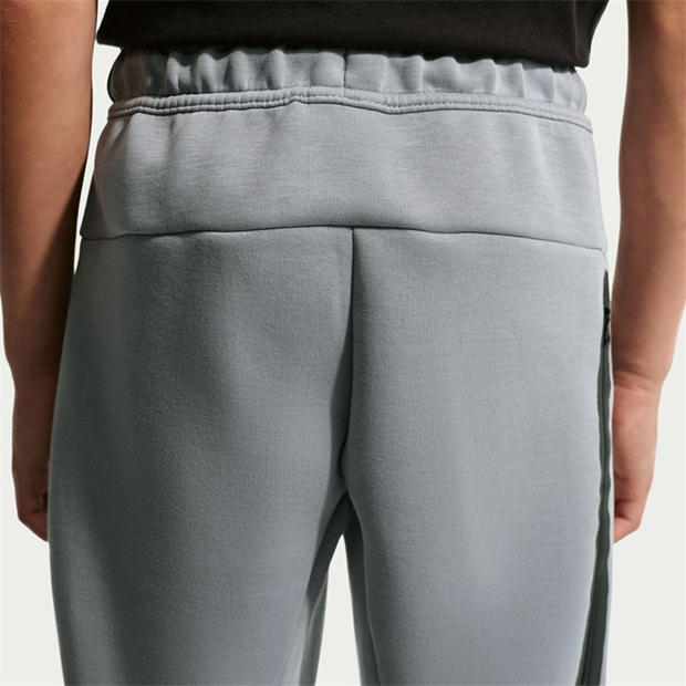 Steel/Blue - Nike - Sportswear Tech Fleece Big Kids' Pants