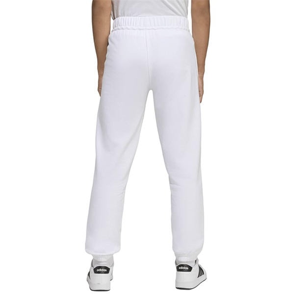 White - adidas - Kids' Fleece Joggers