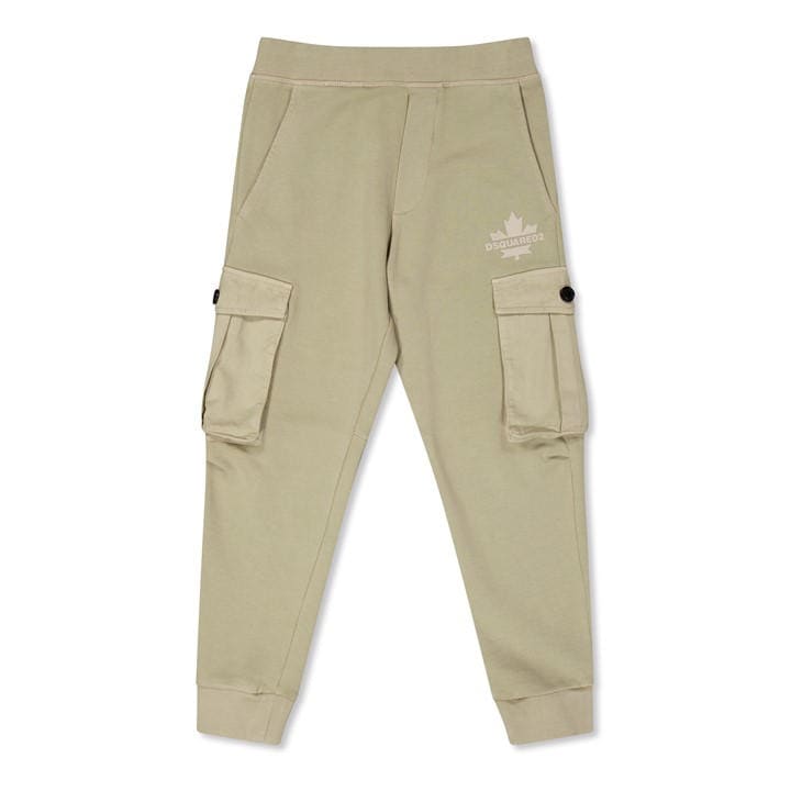 Dsquared2 Boys Beige Cargo Track Trousers in Size 9 - 10 Years, Sports Direct