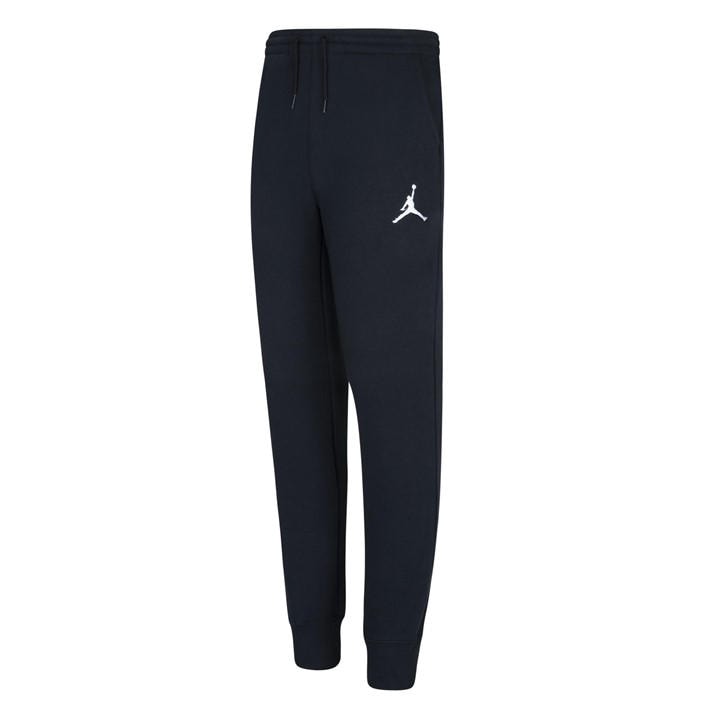 Air Jordan Boys Black Jm Fleece Pants  in Size 13 - 14 Years, Sports Direct
