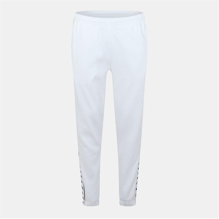 Lacoste Men's White Logo Fleece Joggers in Size XL, Sports Direct