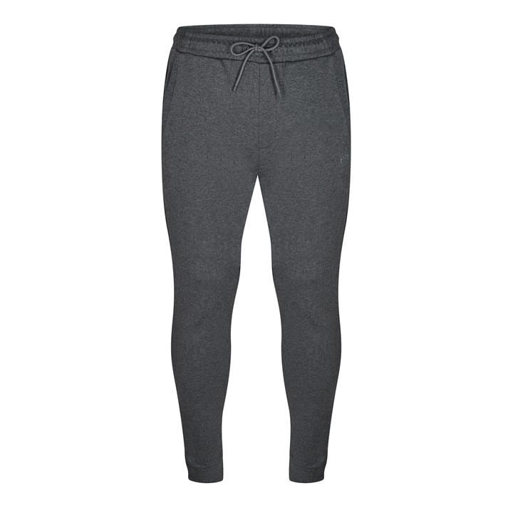 Boss Men's Grey Hadikocurve Jog Rubberised Logo Jogging Bottoms in Size 2XL, Sports Direct