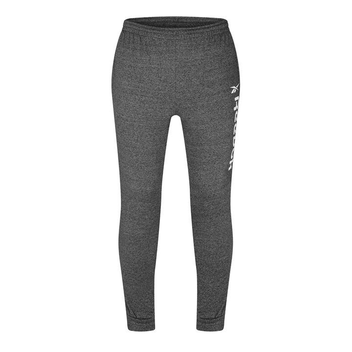 Reebok Boys Black Closed Hem Fleece Joggers in Size 14 Years, Sports Direct