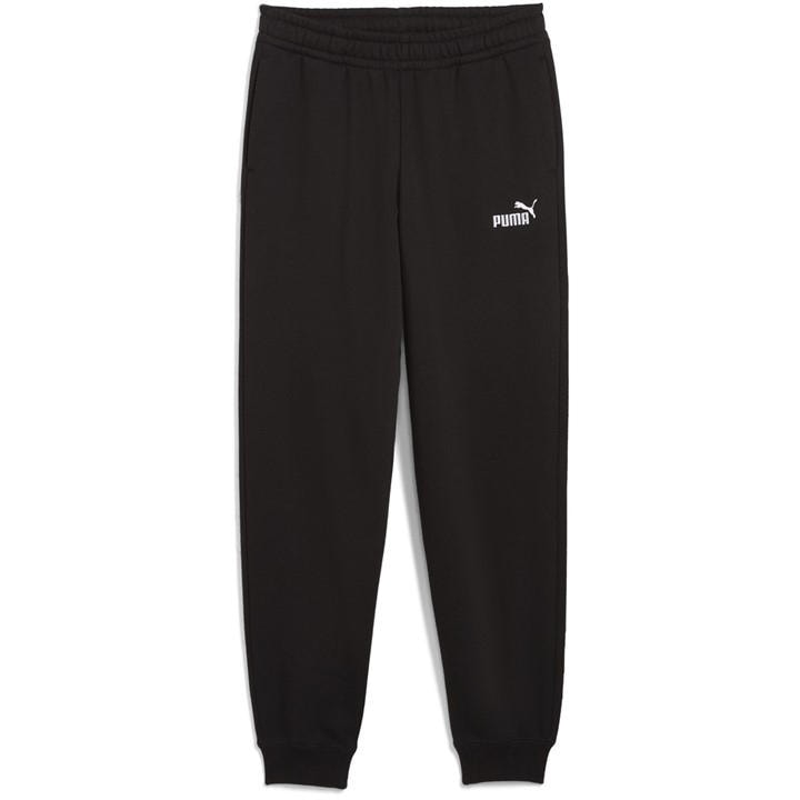 Puma Boys Black No1 Logo Sweatpants  in Size 7 - 8 Years, Sports Direct