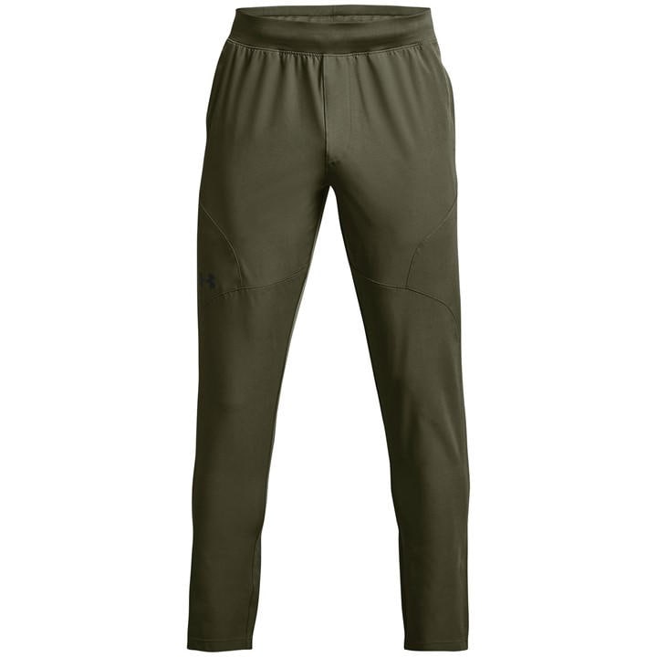 Under Armour Men' Green Under Unstoppable Tapered Jogging Bottoms in Size S, Sports Direct