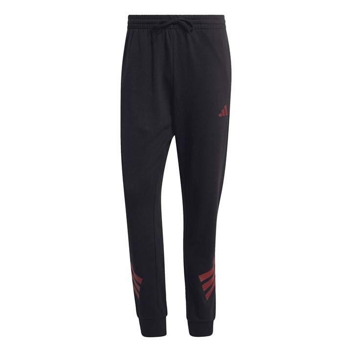 Adidas Men' Black Fleece Joggers in Size S, Sports Direct