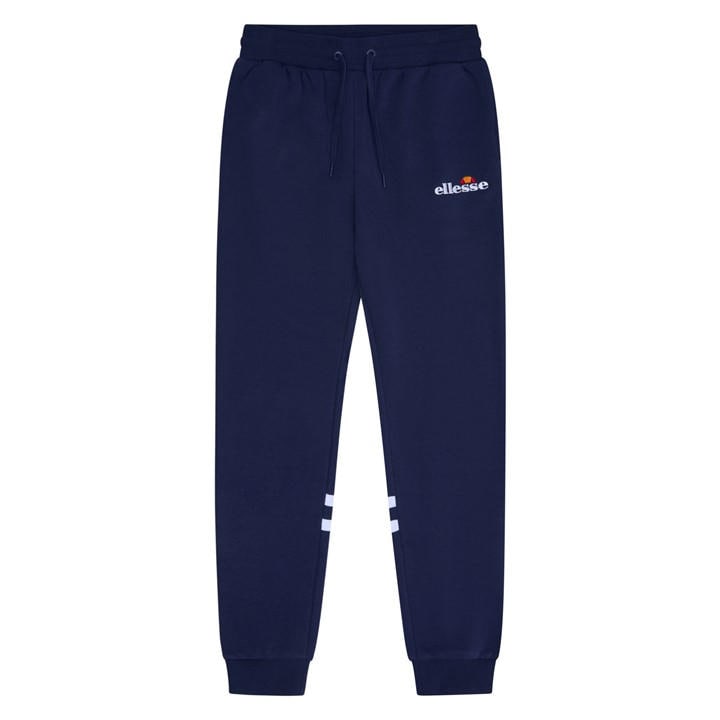 Ellesse Men' Blue Closed Hem Fleece Joggers in Size S, Sports Direct