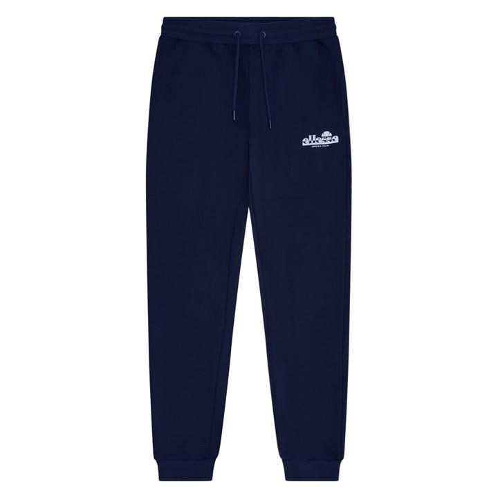Ellesse Men's Blue Closed Hem Fleece Joggers in Size 2XL, Sports Direct