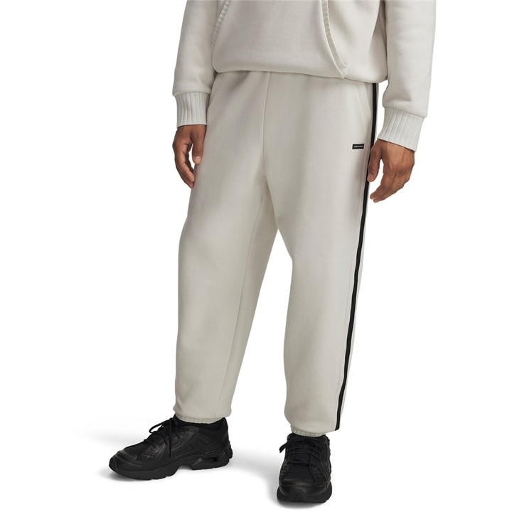 Under Armour Men's White Icon Heavy Rib Joggers in Size XL, Sports Direct