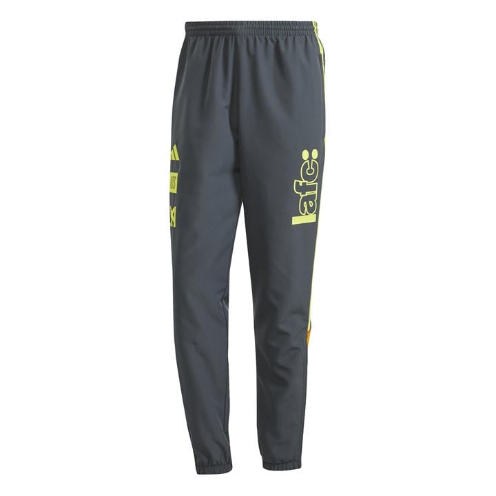 Adidas Men's Grey Closed Hem Fleece Joggers in Size M, Sports Direct