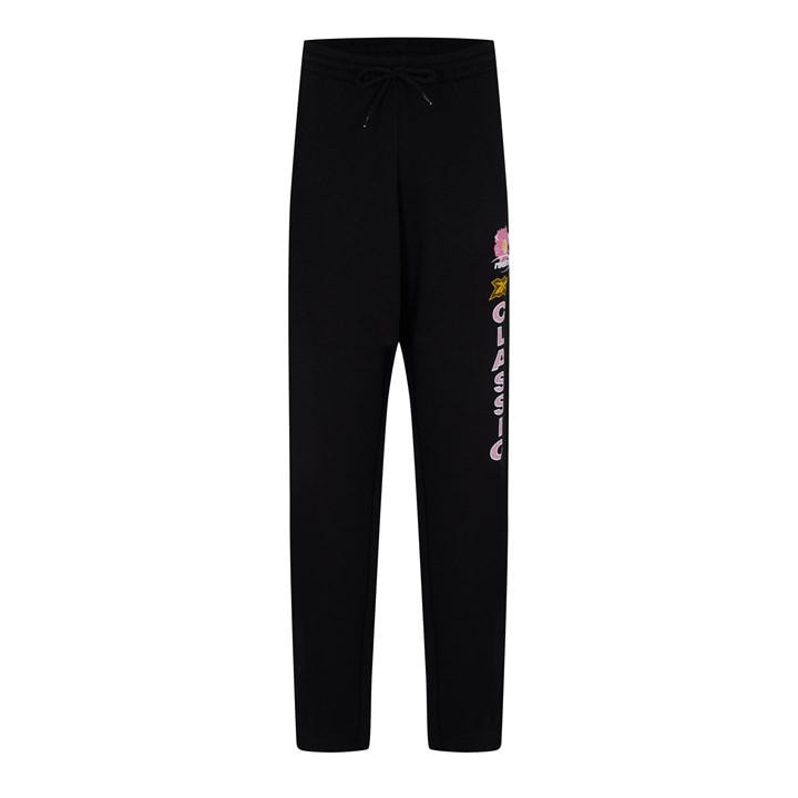 Reebok Men's Black Classics Closed Hem Fleece Joggers in Size XS, Sports Direct