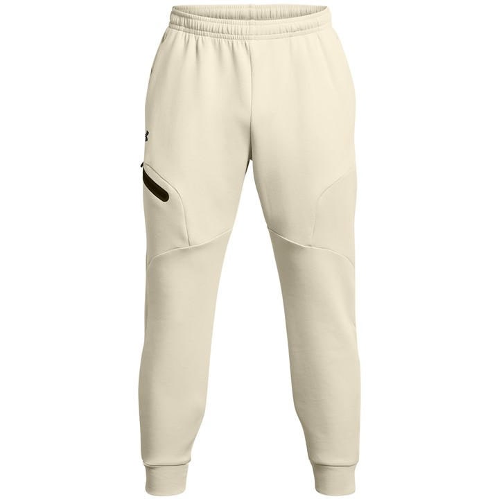 Under Armour Men's Brown Unstoppable Fleece Joggers in Size M, Sports Direct