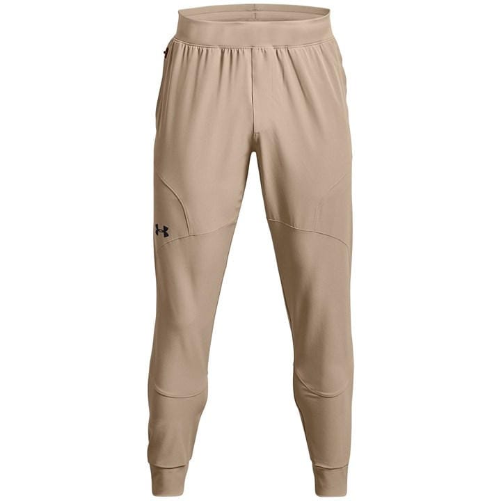 Under Armour Men's Brown Unstoppable Closed Hem Fleece Joggers in Size XS, Sports Direct
