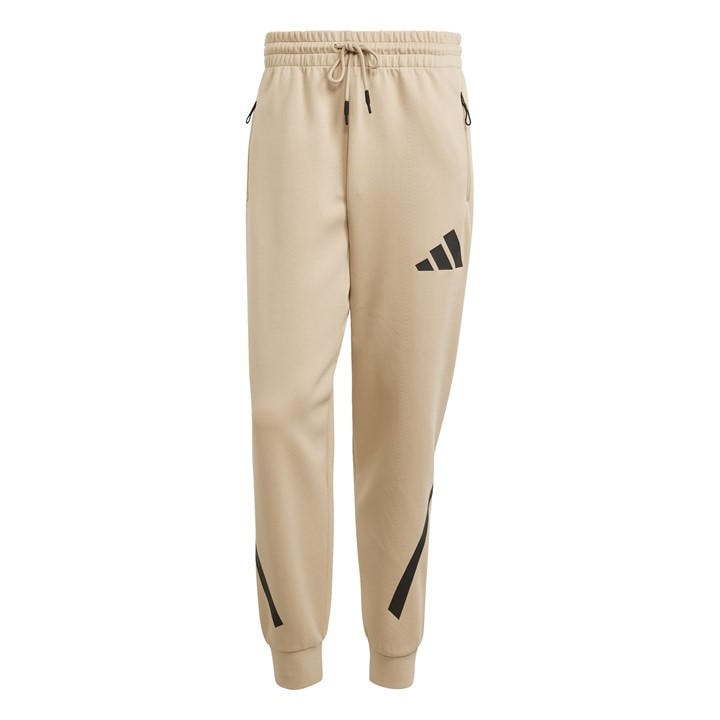 Adidas Men's Beige Z.n.e. Tracksuit Bottoms in Size XS, Sports Direct