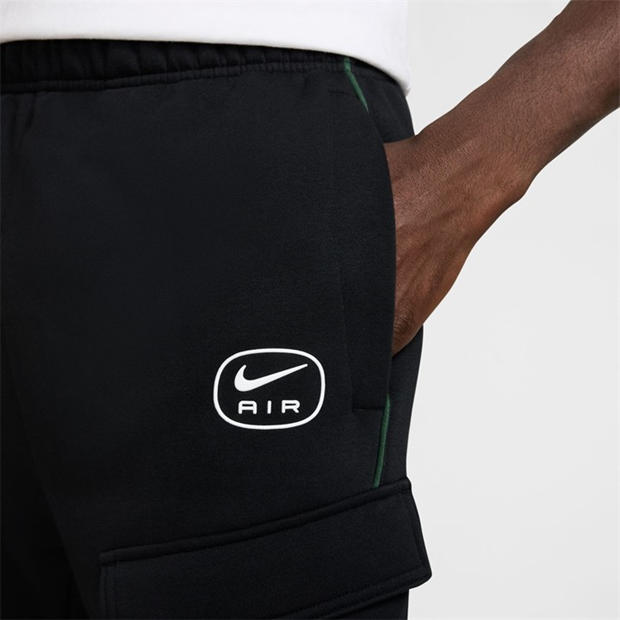 Black/Fir - Nike - M NSW SW AIR CARGO PANT FLC BB