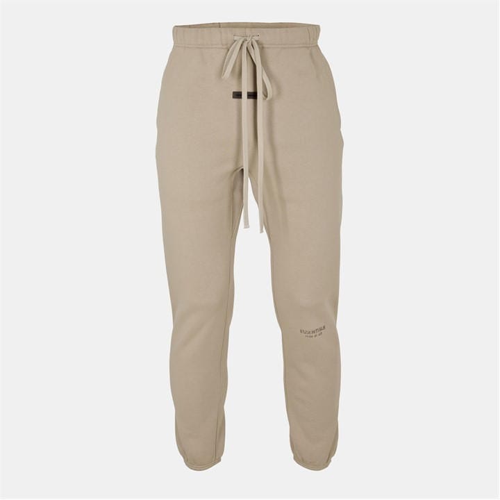 Fear Of God Essentials Men's Grey Fleece Sweat Joggers in Size XL, Sports Direct