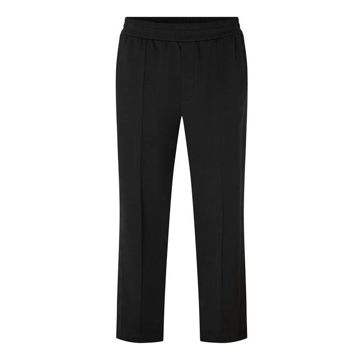 Emporio Armani Men' Black Closed Hem Jersey Joggers in Size S, Sports Direct