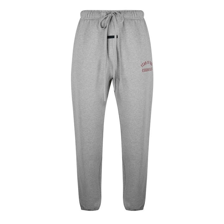 Fear Of God Essentials Men's Grey Fleece Essential Sweatpants in Size L, Sports Direct