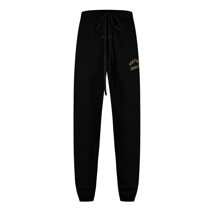 Fear Of God Essentials Men's Black Fleece Essential Sweatpants in Size 2XL, Sports Direct
