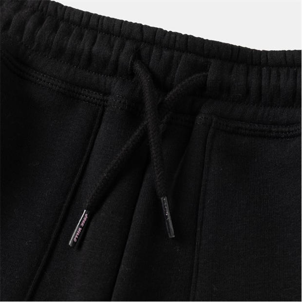 Black/Pink - Jack Wills - Kids JW Loose Fit Closed Hem Fleece Joggers
