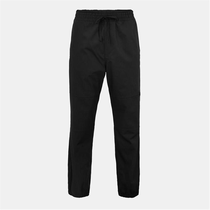 Hugo Men' Black ' Closed Cuff Woven Tracksuit Joggers in Size S, Sports Direct
