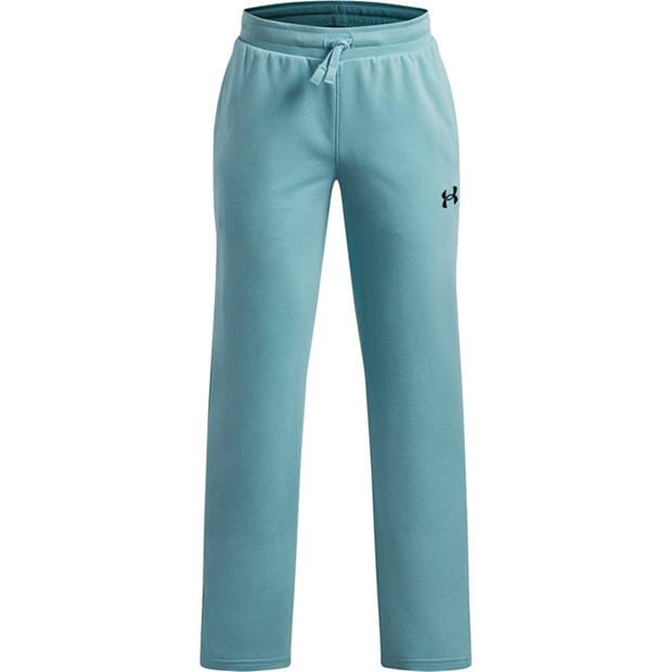 Blue/Black - Under Armour - Kids' Open Hem Woven Tracksuit Joggers