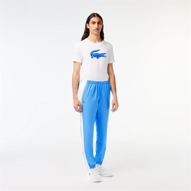 Ethereal/Flour - Lacoste - Men's Closed Hem Woven Tracksuit Joggers
