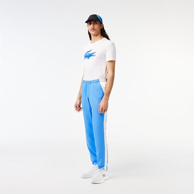 Ethereal/Flour - Lacoste - Men's Closed Hem Woven Tracksuit Joggers