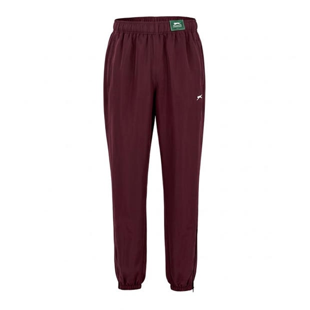 Burgundy - Slazenger - Woven Track Pants Mens