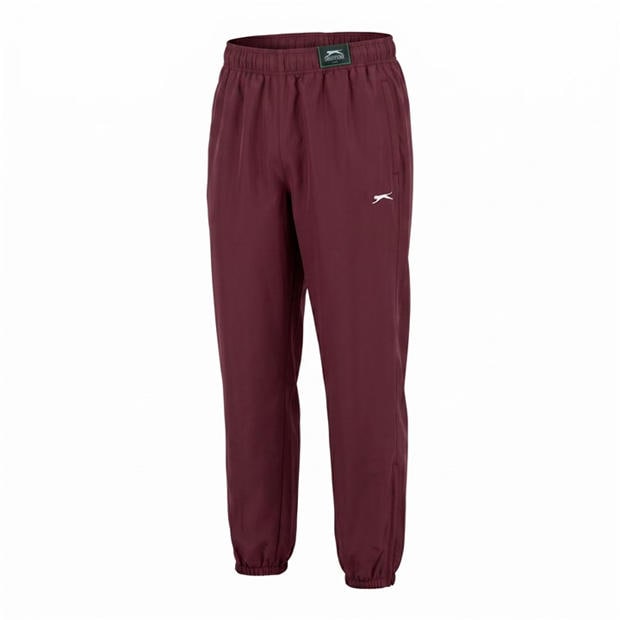 Burgundy - Slazenger - Woven Track Pants Mens