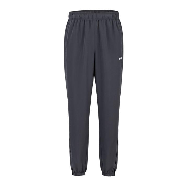 Slazenger Men's Grey Woven Track Pants in Size M, Sports Direct