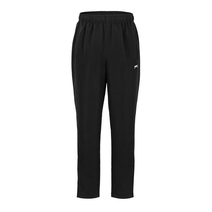 Slazenger Men's Black Open Hem Woven Sweatpants in Size 2XL, Sports Direct