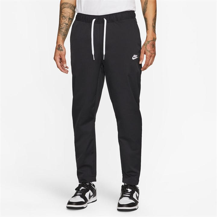 Nike Men's Black Club Woven Tapered Joggers in Size 3XL, Sports Direct