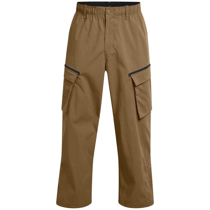 Under Armour Men's Brown Utility Cargo Joggers in Size L, Sports Direct
