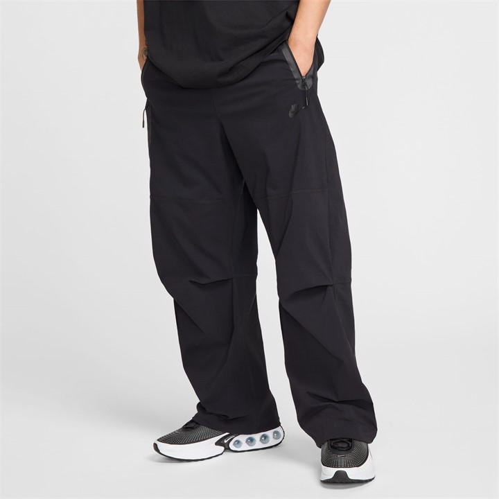 Nike Men's Black Open Hem Woven Joggers in Size XL, Sports Direct