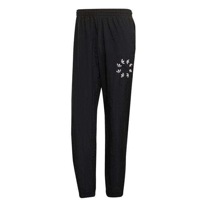 Adidas Originals Men's Black Closed Hem Woven Tracksuit Joggers in Size M, Sports Direct