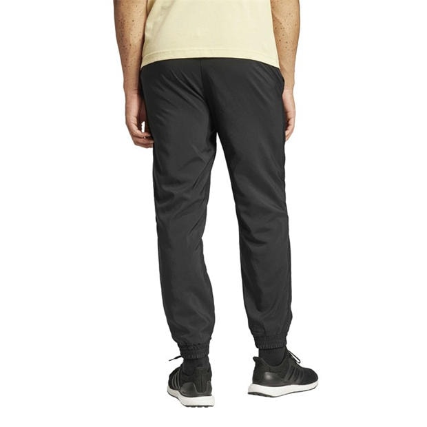 Black/White - adidas - Men's Stanford Open Hem Woven Joggers