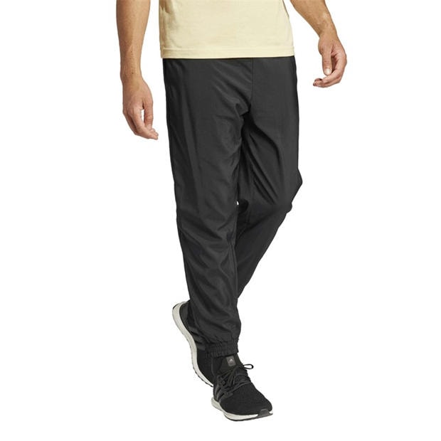 Black/White - adidas - Men's Stanford Open Hem Woven Joggers