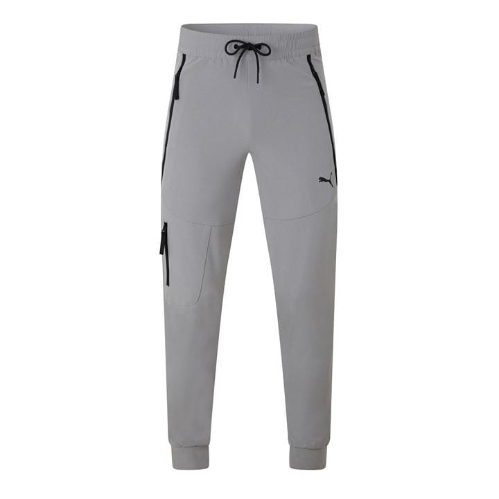 Puma Men's Grey Pumatech Closed Hem Woven Jogger in Size XS, Sports Direct