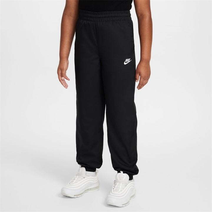 Nike  Kids Black Kids' Club Woven Joggers in Size 13 - 14 Years, Sports Direct