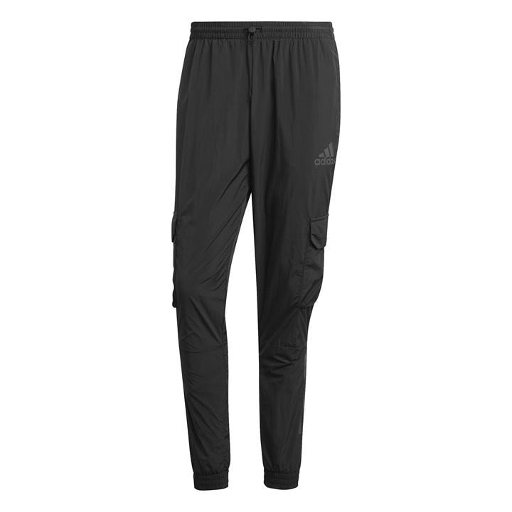 Adidas Men' Black Tech Tracksuit Bottoms  in Size S, Sports Direct
