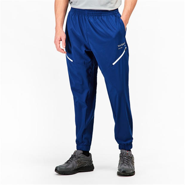 Галактически син - New Balance - Men's Closed Hem Woven Joggers