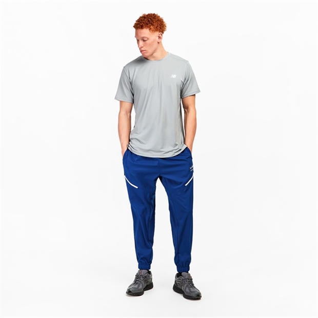Галактически син - New Balance - Men's Closed Hem Woven Joggers