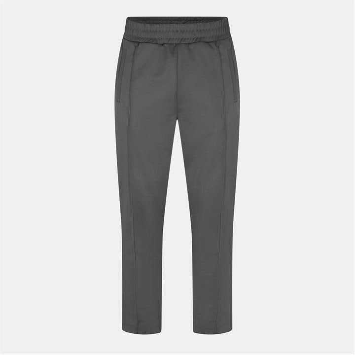 Palm Angels Men' Grey Curve Woven Relaxed Fit Open Hem Tracksuit Joggers in Size S, Sports Direct