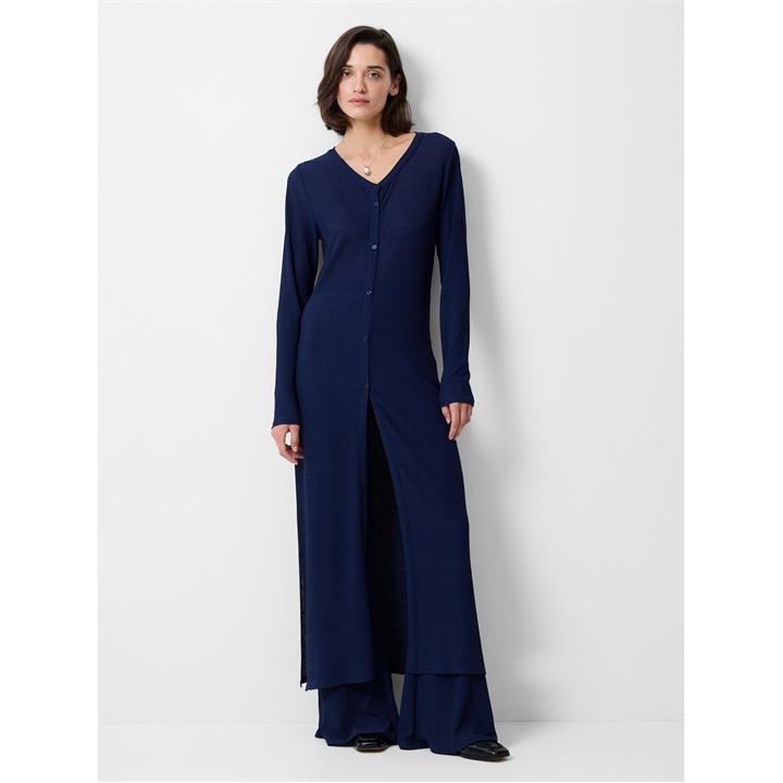 French Connection Women's Blue Fc Meera Cardigan in Size 10, Sports Direct