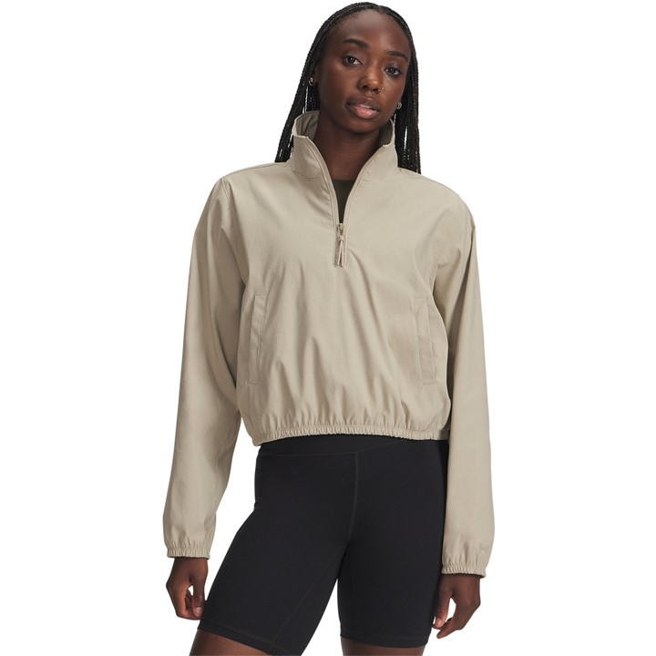Under Armour Women's Brown Unstoppable Performance Tracksuit Top in Size 14, Sports Direct
