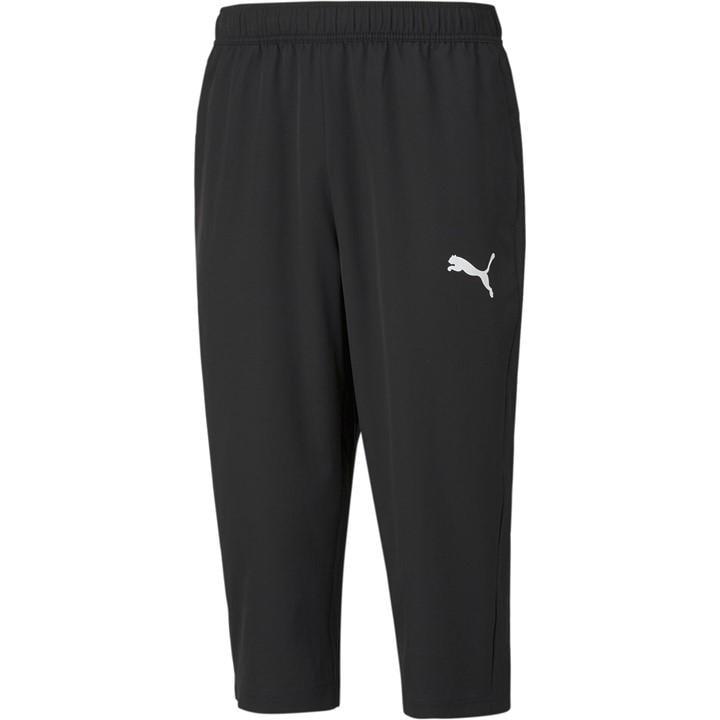 Puma Men's Black Active Woven 3/4 Pants Tracksuit Bottom in Size M, Sports Direct